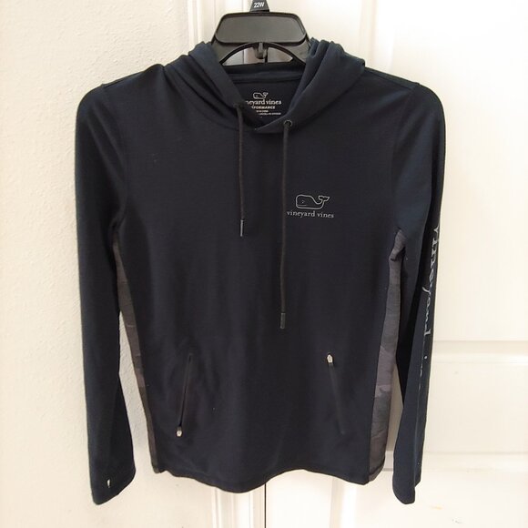 Vineyard Vines Womans Performance Hoodie Pullover Long Sleeve Activewear Small - Picture 1 of 7